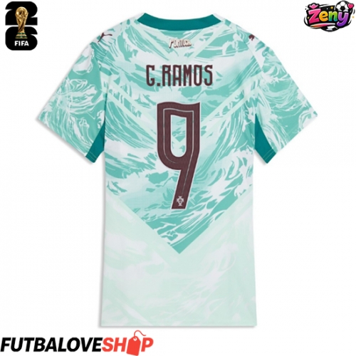Dres Portugalsko Goncalo Ramos #9 Preč pre Ženy MS 2026 Krátky Rukáv